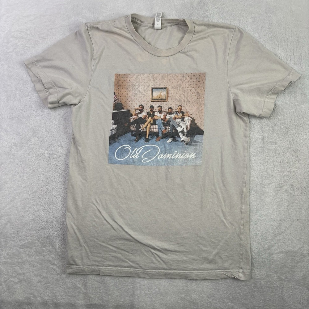 Bella + Canvas Old Dominion Make it Sweet 2019 Tour Beige SS Graphic Shirt M